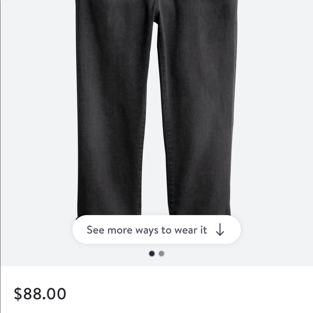 Mavi Marcia Capri Straight Leg Jean - Picture 9 of 9